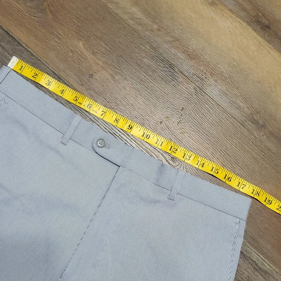 JB britches made in Italy seersucker striped torino flat front pants - Picture 6 of 7